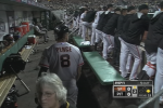 Elderly Pirates Fan Ends Up in Giants' Dugout
