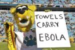 Jags Apologize for Mascot's Ebola Joke