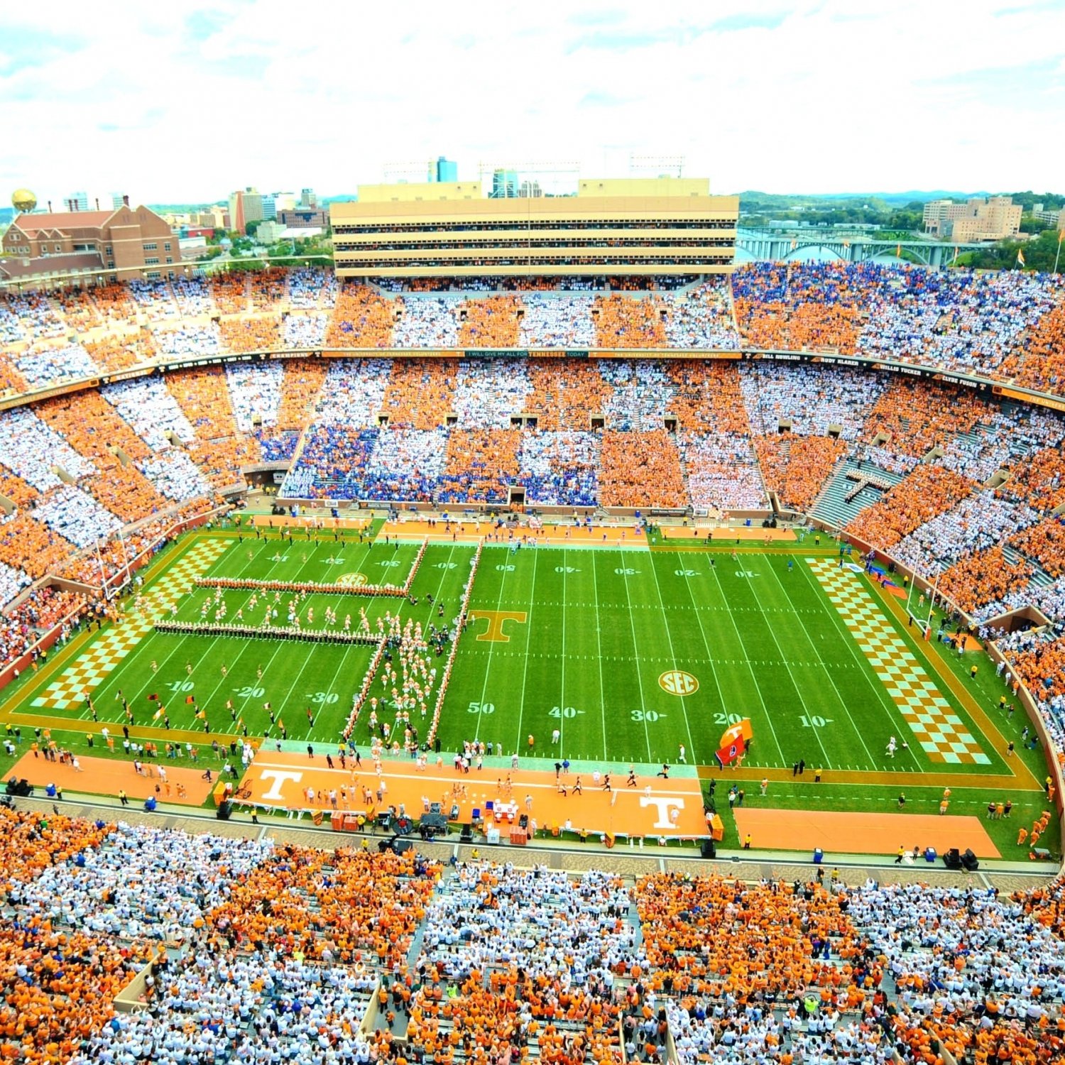 Meet the Tennessee Fans Behind the Successful 'Checker Neyland Stadium