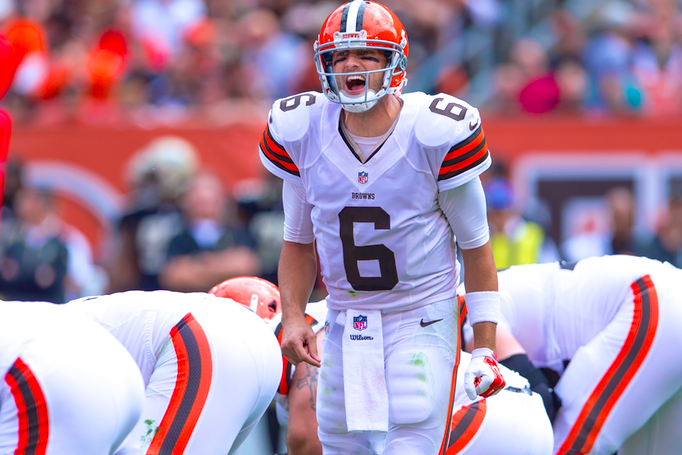 Clevelander Brian Hoyer Keeping Johnny Manziel on the Browns Bench