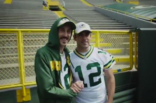 Aaron Rodgers Look-Alike Travels to Green Bay to Meet Packers QB