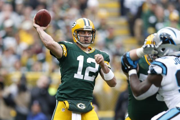 Packers' Aaron Rodgers Records 4th Straight Game with 3 Touchdowns, No Picks