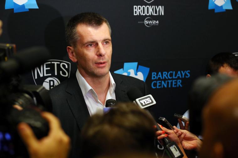 Nets Owner Mikhail Prokhorov Rips Former Coach Jason Kidd in Press Conference