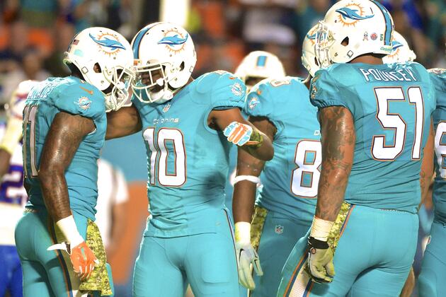 Bills vs. Dolphins: Score and Twitter Reaction for Thursday Night Football