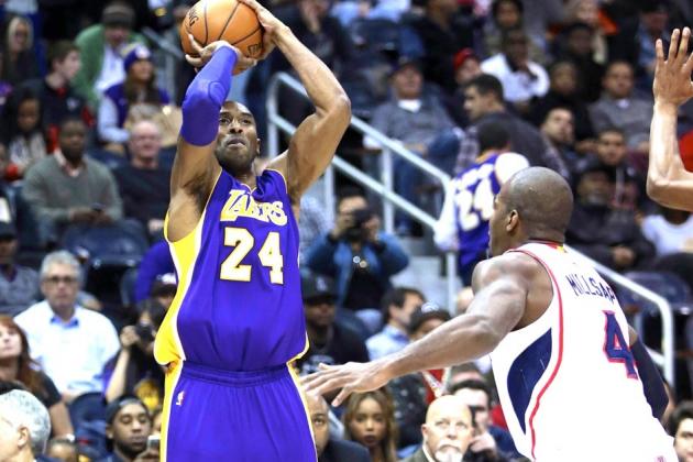 Kobe Bryant Passes 32,000 Points Scored in NBA Career