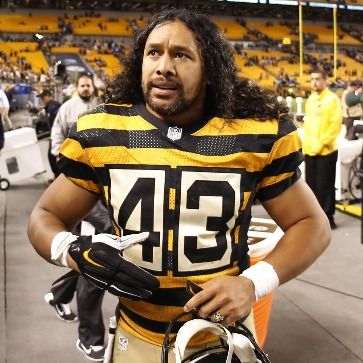 Troy Polamalu Injury: Updates on Steelers Star's Knee and Return | Bleacher Report ...1200 x 1200