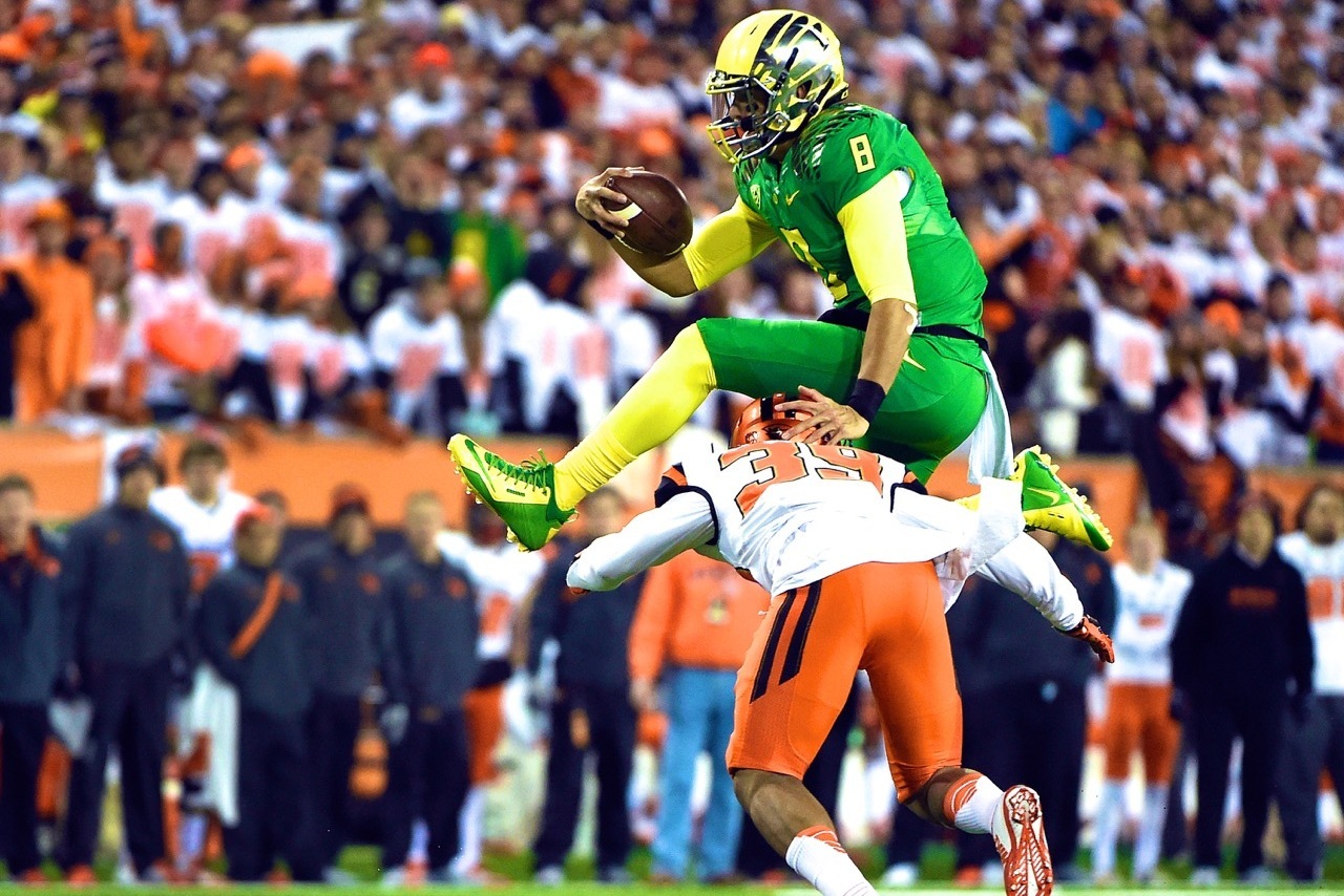 Oregon vs. Oregon State 2014 Civil War Score, Platypus Trophy Winner