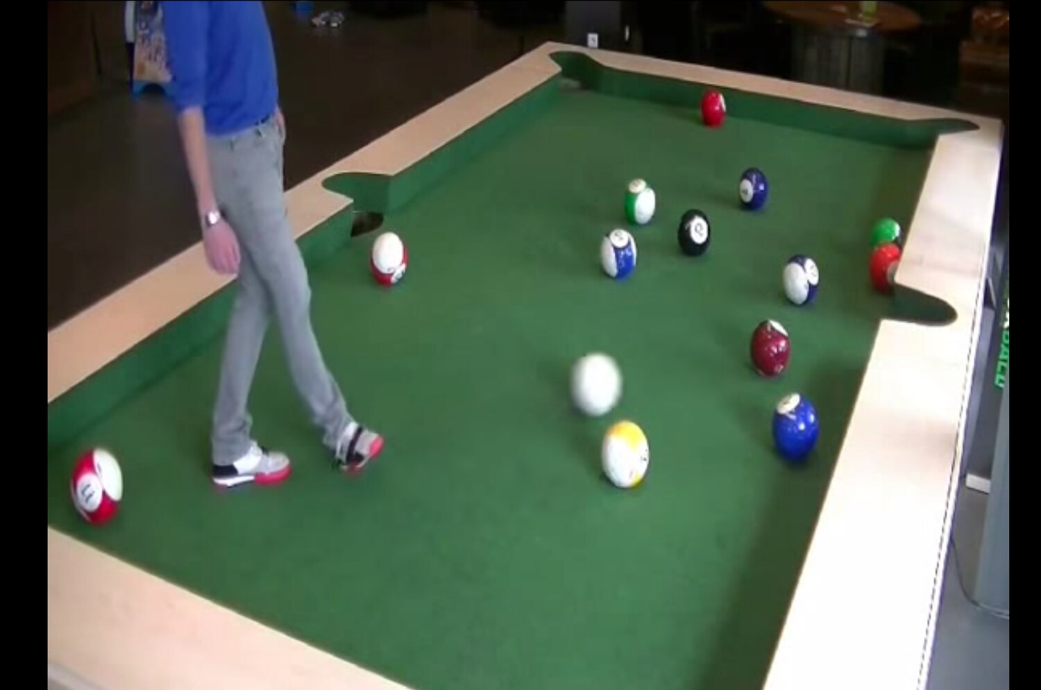 Football and Pool Together at Last Thanks to the New Sport of