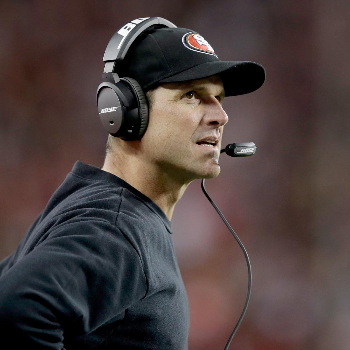 Jim Harbaugh Reportedly Smeared Player's Blood On Face As War Paint At 