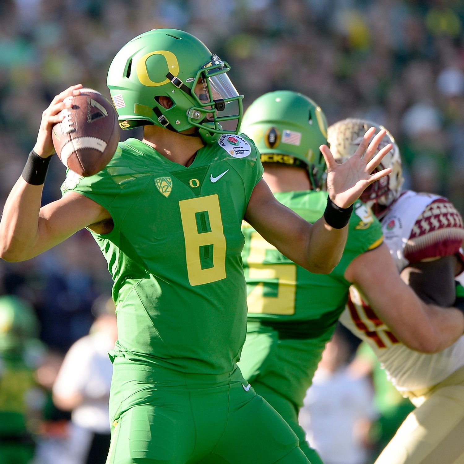 Rose Bowl 2015 Live Score, Highlights for Oregon vs. Florida State Bleacher Report