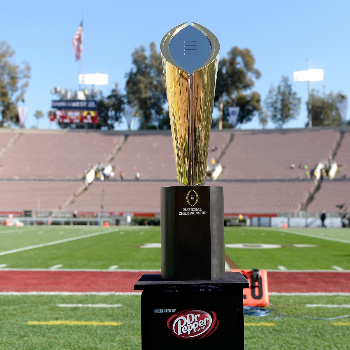 College Football Championship 2015 Trophy: Details, Images, Projected