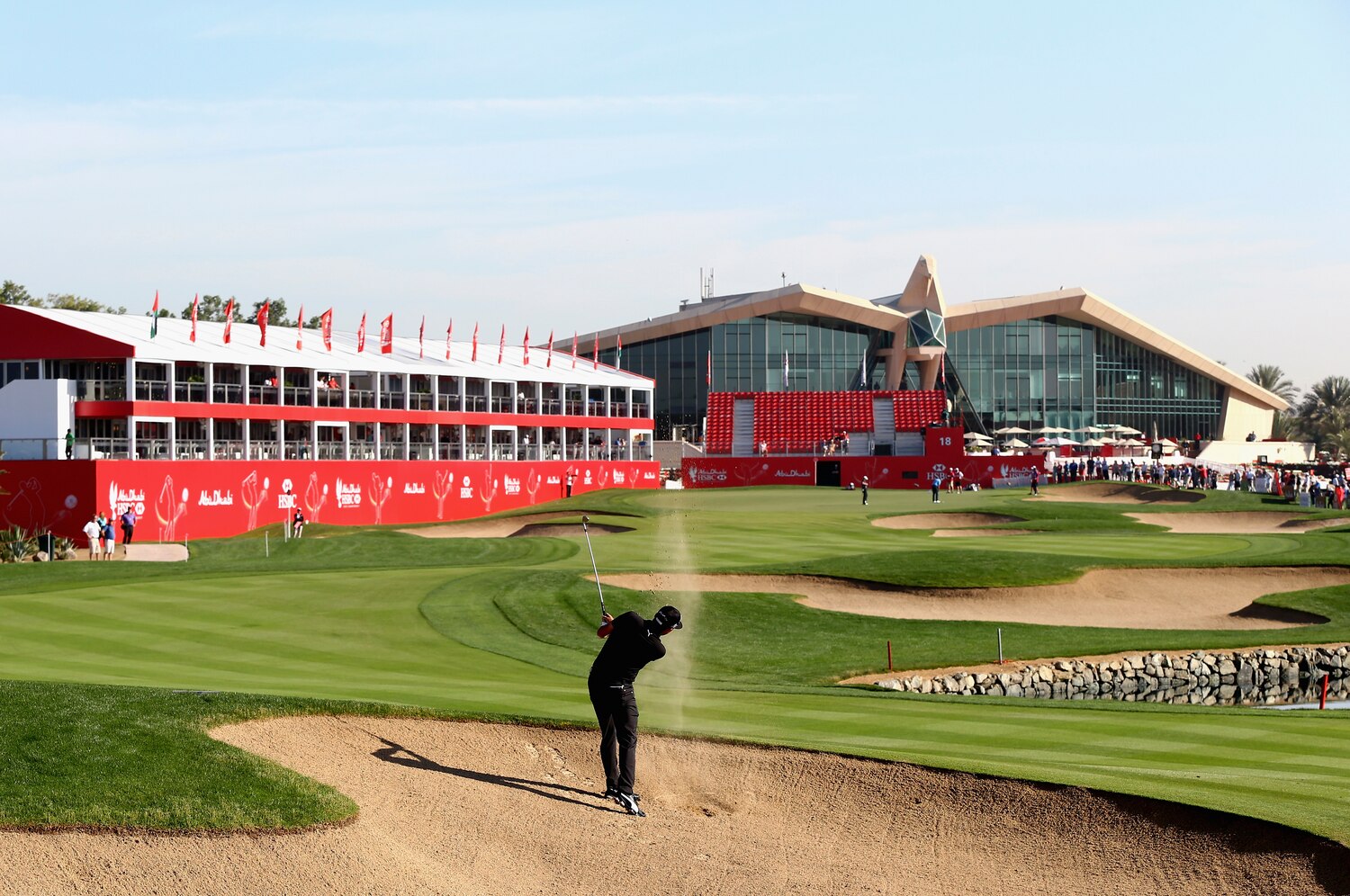 Abu Dhabi HSBC Golf Championship 2015 Daily Leaderboard Analysis and