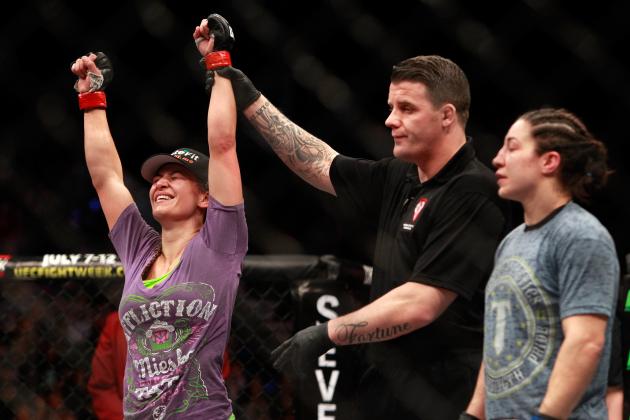 Miesha Tate vs. Sara McMann: Winner, Scorecard and Reaction from UFC 183