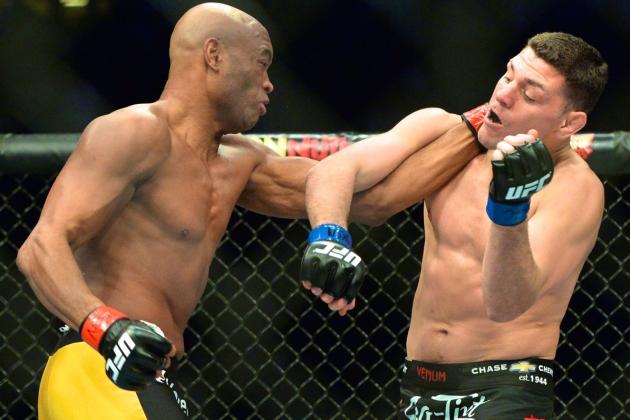 Anderson Silva, Nick Diaz Both Reportedly Fail UFC 183 Drug Tests