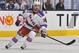 TORONTO, ON - FEBRUARY 10: Mats Zuccarello #36 of the New York Rangers skates during NHL game action against the Toronto Maple Leafs at the Air Canada Centre on February 10, 2015 in Toronto, Ontario, Canada. (Photo by Graig Abel/NHLI via Getty Images)