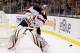 Johan Hedberg made 32 saves for his ninth win of the season