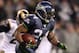 Marshawn Lynch runs against St. Louis in a 16-6 win on Jan. 2