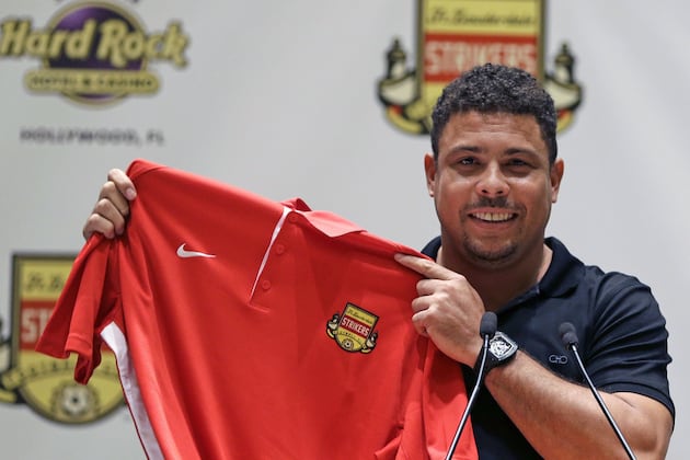 Ronaldo Confirms He Will Come out of Retirement with Fort Lauderdale Strikers