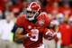 NEW ORLEANS, LA - JANUARY 01: Amari Cooper #9 of the Alabama Crimson Tide runs the ball in the first quarter against the Ohio State Buckeyes during the All State Sugar Bowl at the Mercedes-Benz Superdome on January 1, 2015 in New Orleans, Louisiana. (Photo by Kevin C. Cox/Getty Images)