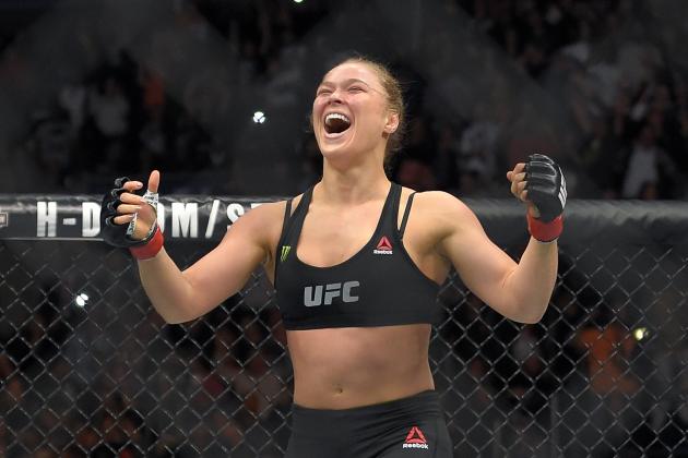 Can UFC Star Ronda Rousey Really Beat Up a Male Fighter? Who Cares?