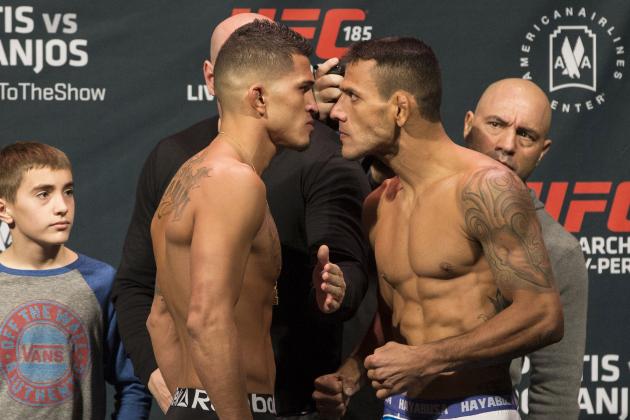 UFC 185 Pettis vs Dos Anjos: Live Results, Play by Play and Fight Card Highlight