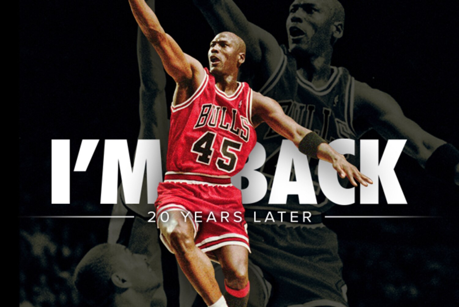 michael jordan back