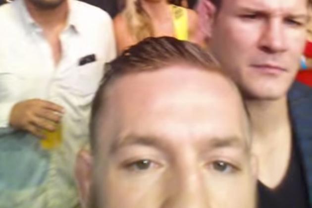 Conor McGregor's Point of View Video of GSP-Hendricks Walkout Is an Experience 