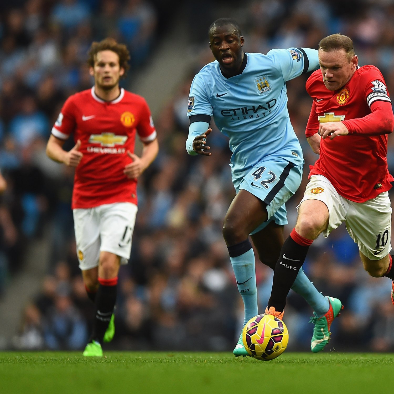 Manchester United vs. Manchester City Live Score, Highlights from