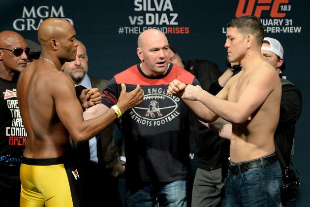 Anderson Silva Requests Rematch with Nick Diaz in Brazil