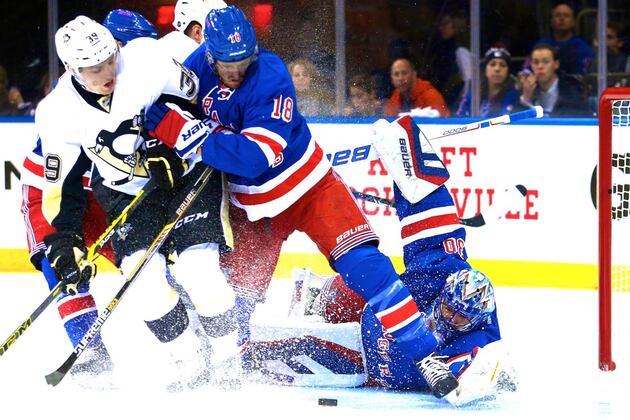 Penguins vs. Rangers: Game 1 Live Score, Highlights for 2015 NHL