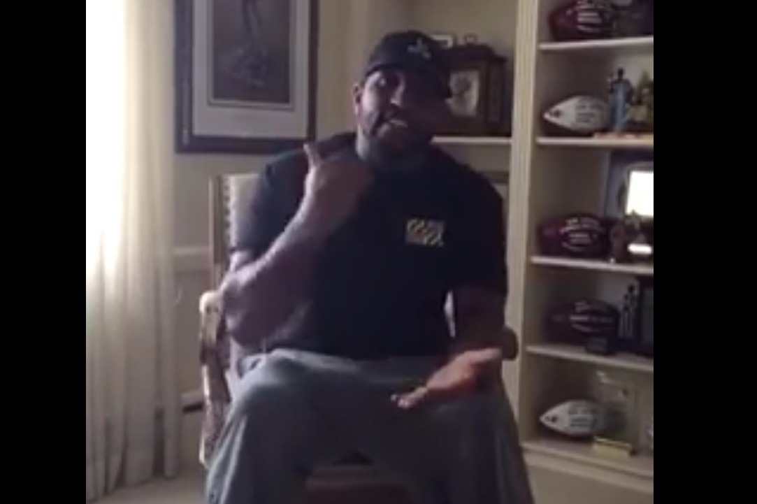 Ray Lewis Speaks Out Against Riots 