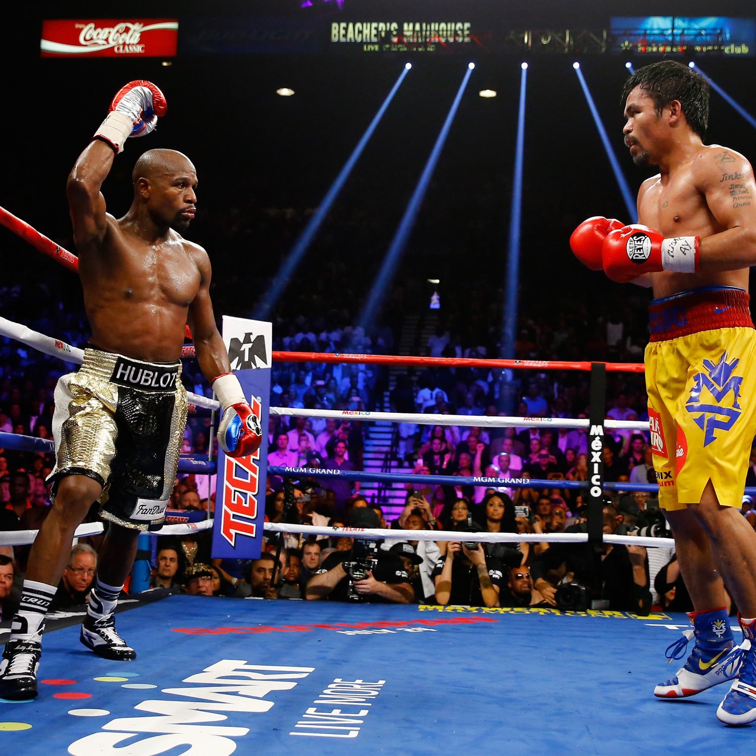 Mayweather Vs Pacquiao Round By Round Highlights And Key Moments Of The Fight Bleacher Report