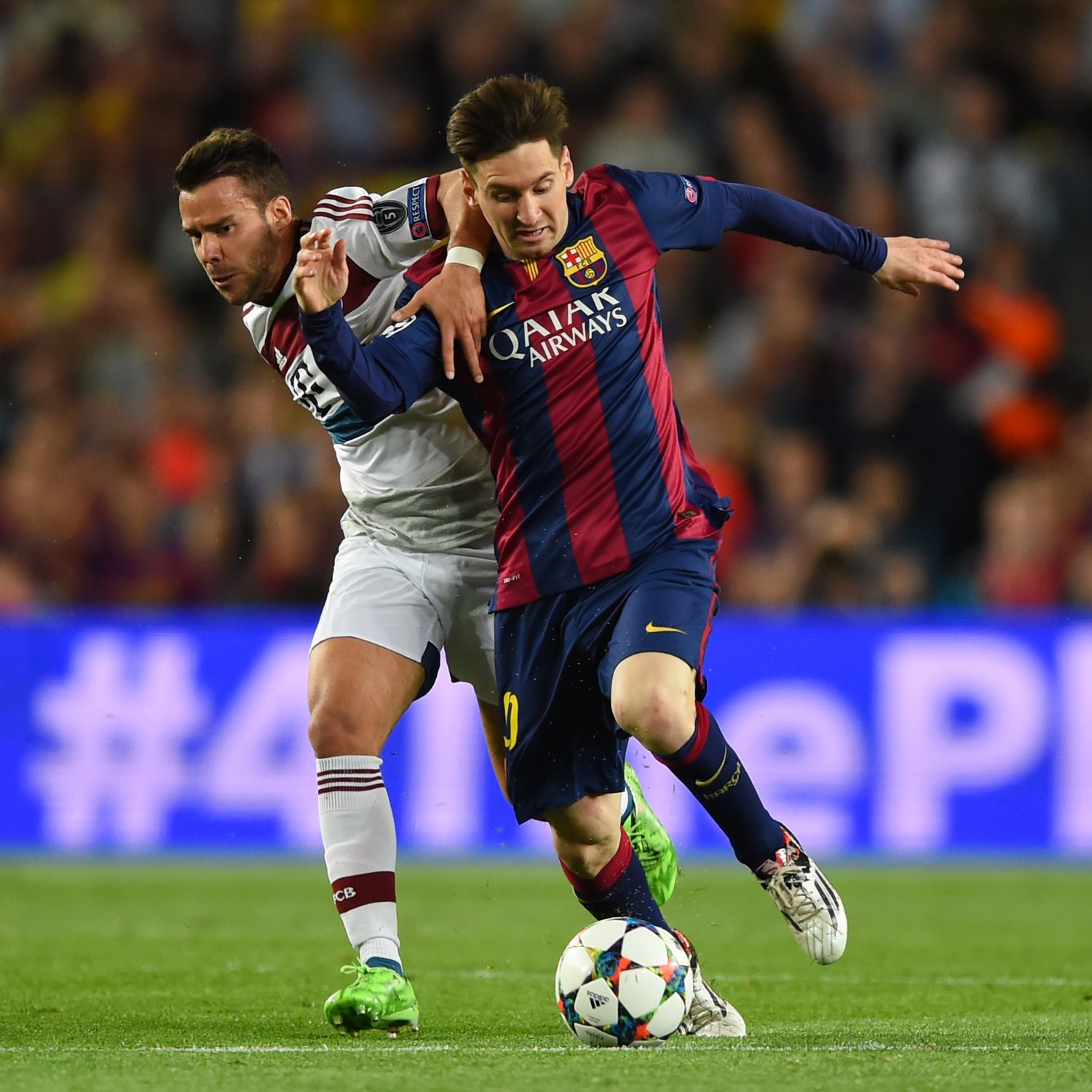 All of Lionel Messi's Highlights vs. Bayern in a Glorious 9MinuteLong