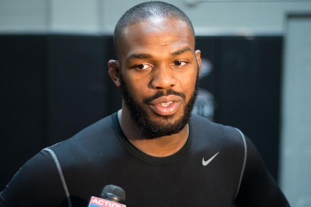 Video of Jon Jones' Car Being Searched by Police After Crash Emerges
