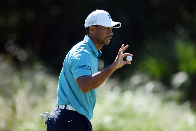 Tiger Woods at Players Championship 2015: Saturday Leaderboard Score