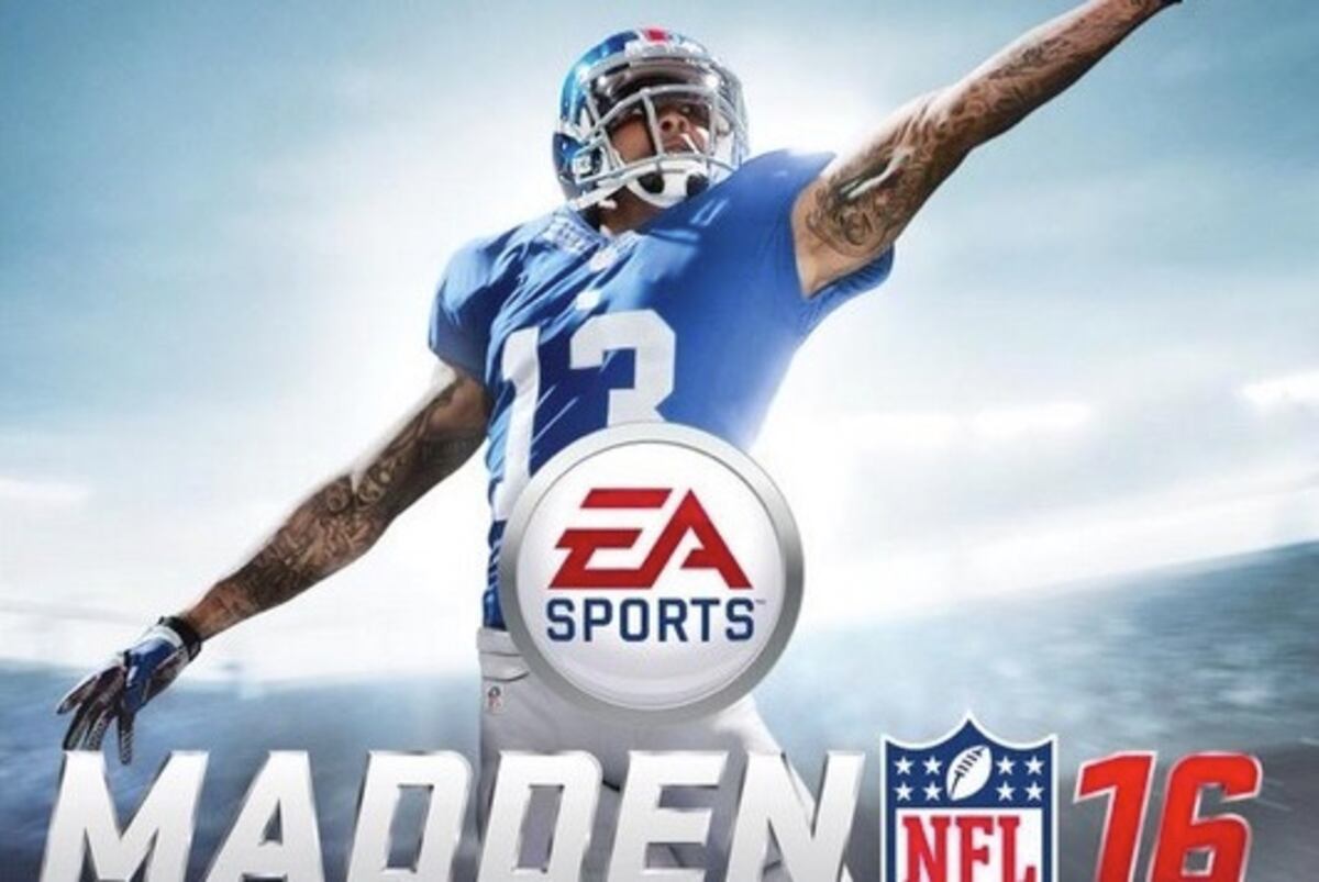 odell beckham jr named madden nfl 16 cover athlete accomplishment resume