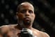 May 23, 2015; Las Vegas, NV, USA; Daniel Cormier (blue gloves) enters the arena to fight Anthony Johnson (not pictured) for the light heavyweight championship bout during UFC 187 at MGM Grand Garden Arena. Cormier won via third round TKO. Mandatory Credit: Joe Camporeale-USA TODAY Sports