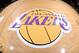 SAN DIEGO, CA- OCTOBER 6: A shot of the Los Angeles Lakers logo before they take on the Denver Nuggets at the Valley View Sports Arena in San Diego, California on October 6, 2014 . NOTE TO USER: User expressly acknowledges and agrees that, by downloading and/or using this Photograph, user is consenting to the terms and conditions of the Getty Images License Agreement. Mandatory Copyright Notice: Copyright 2014 NBAE (Photo by Noah Graham /NBAE via Getty Images)