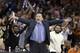 Chicago Bulls coach Tom Thibodeau reacts during the first half of Game 5 against the Cleveland Cavaliers in a second-round NBA basketball playoff series Tuesday, May 12, 2015, in Cleveland. (AP Photo/Tony Dejak)