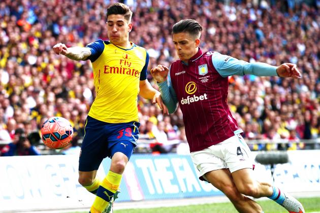 Arsenal vs. Aston Villa: Live Score, Highlights from 2015 FA Cup Final | Bleacher Report
