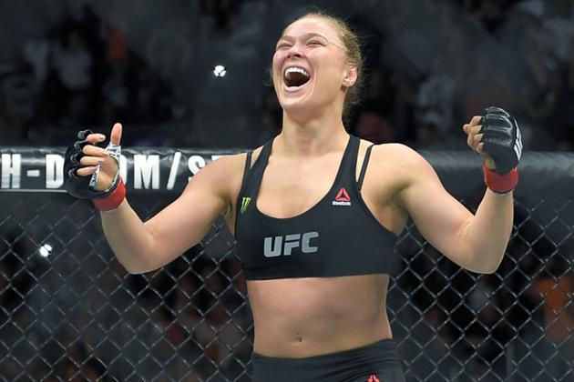 Ronda Rousey Confirms Shaquille O'Neal Could Last 45 Seconds with Her