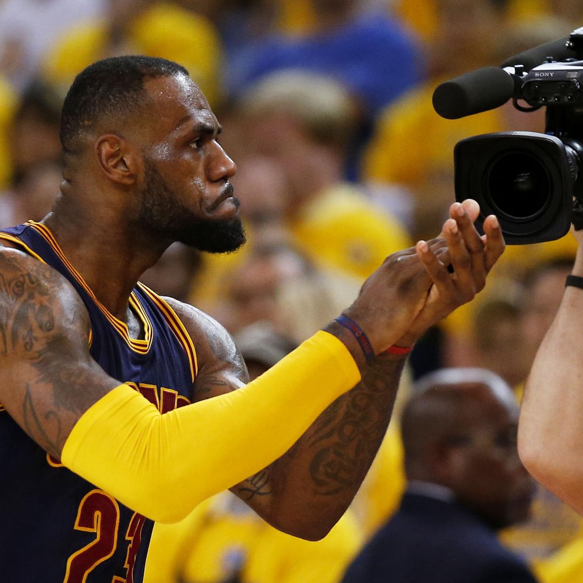 LeBron James Records Triple-Double vs. Warriors: Stats ...