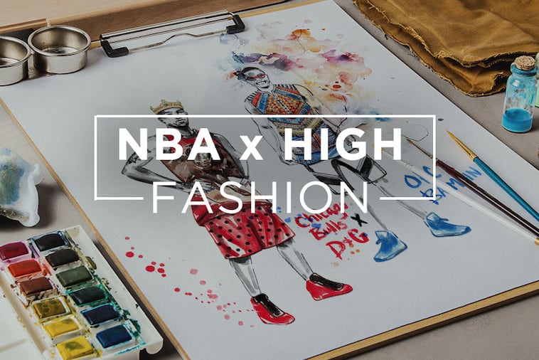 NBA Jerseys Redesigned with Fashion Brands