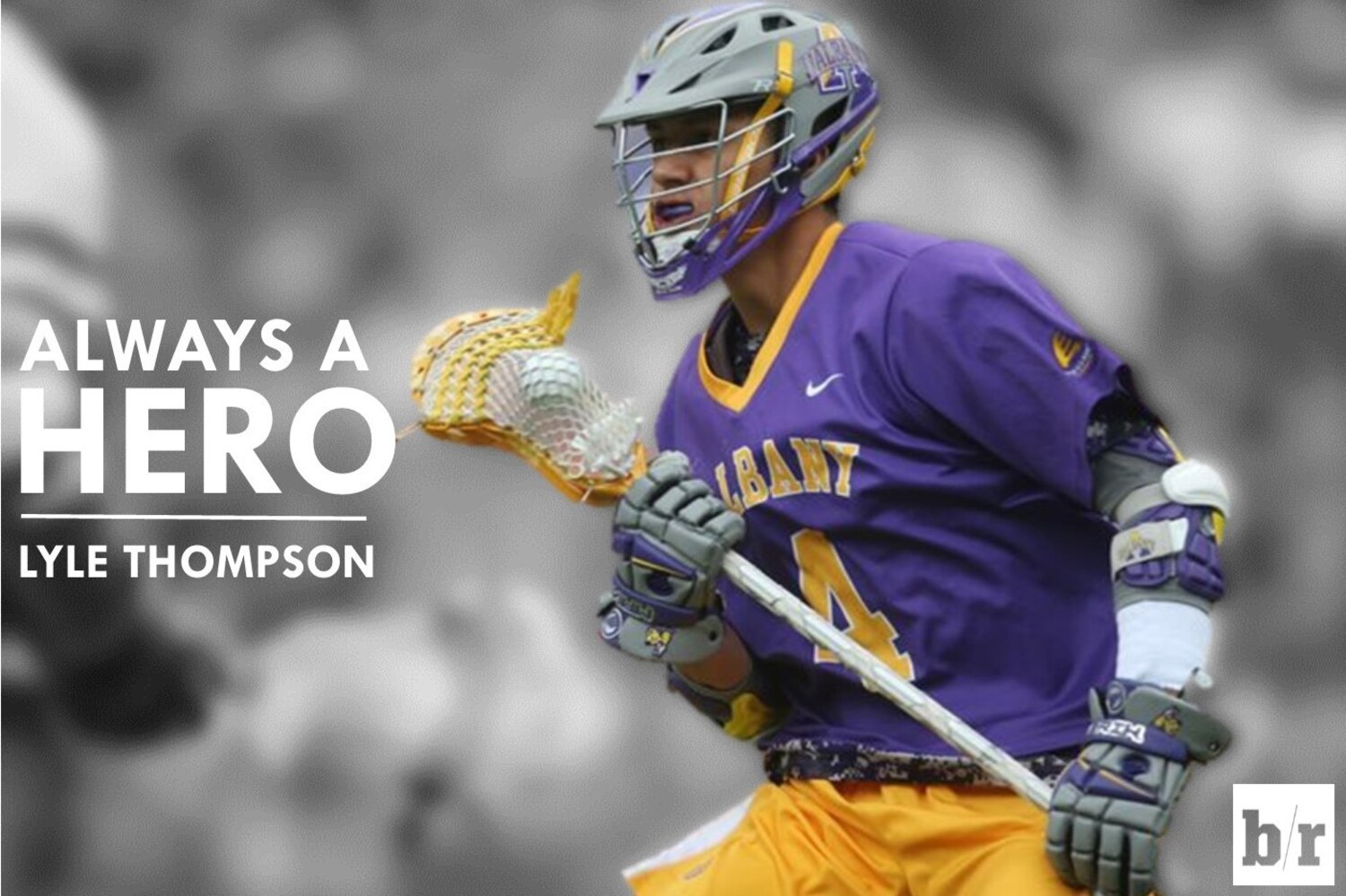 How Albany's Lyle Thompson Became the Face of College Lacrosse | Bleacher ... - Bleacher Report