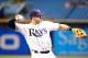 May 21, 2015; St. Petersburg, FL, USA; Tampa Bay Rays third baseman Evan Longoria (3) at Tropicana Field. Mandatory Credit: Kim Klement-USA TODAY Sports