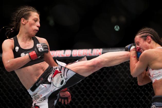 NSFW: UFC Champ Joanna Jedrzejczyk Leaves Jessica Penne a Bloody Mess in Berlin