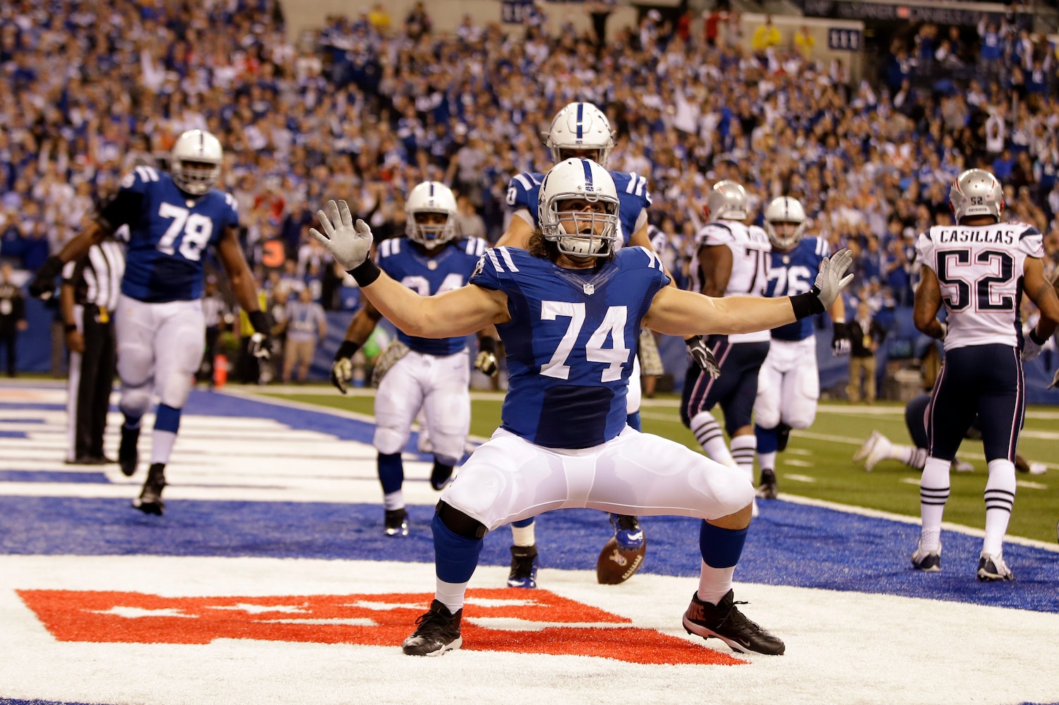 indianapolis colts full offensive line breakdown and colts depth chart 2014