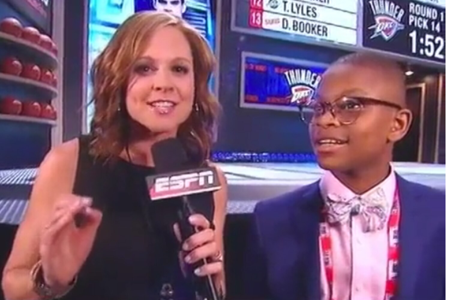 13-Year-Old Bow Tie Entrepreneur Moziah Bridges Steals Show at 2015 NBA Draft - Bleacher Report