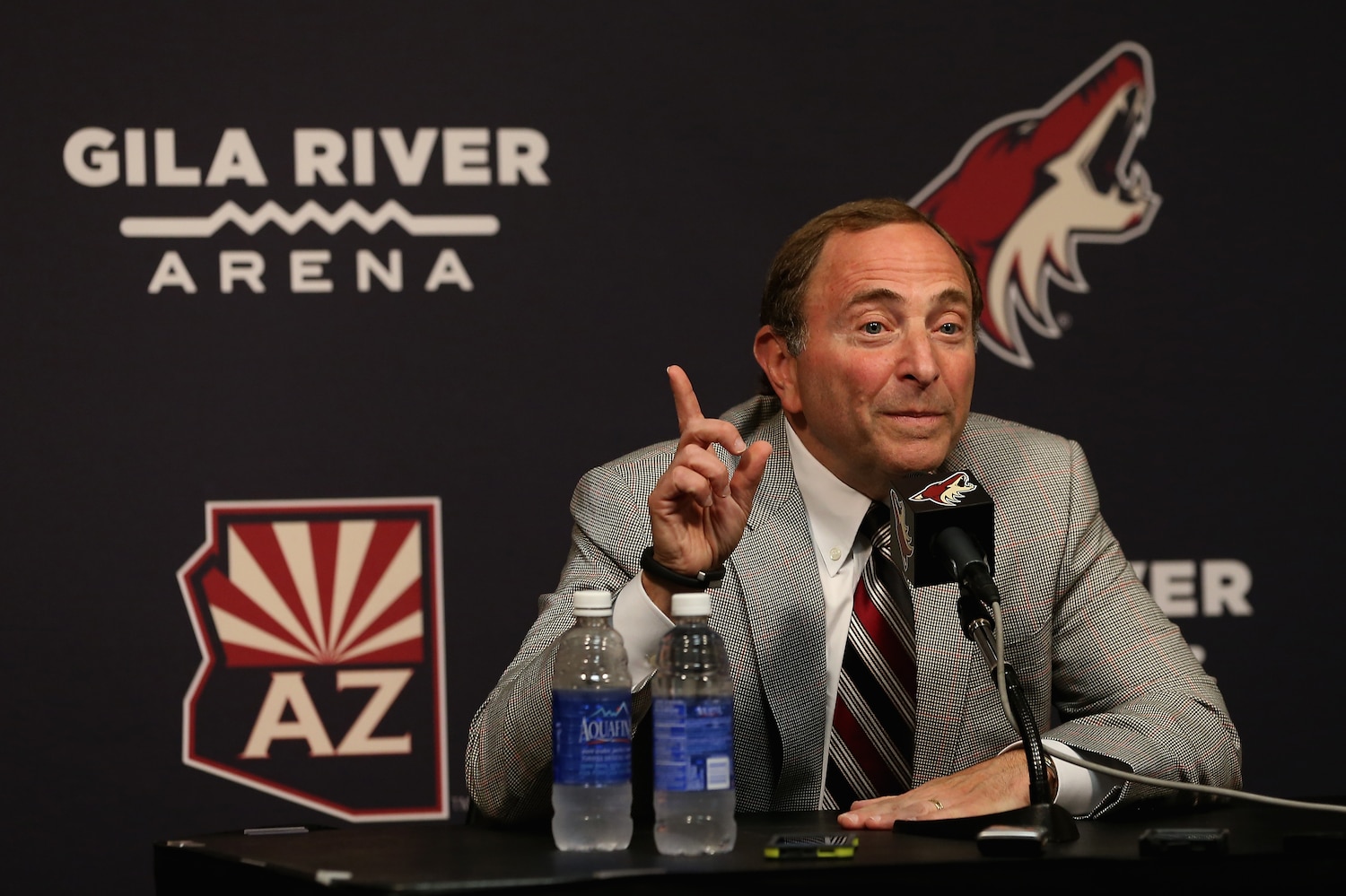 Gary Bettman Denies Report Arizona Coyotes Will Move to Las Vegas - Bleacher Report