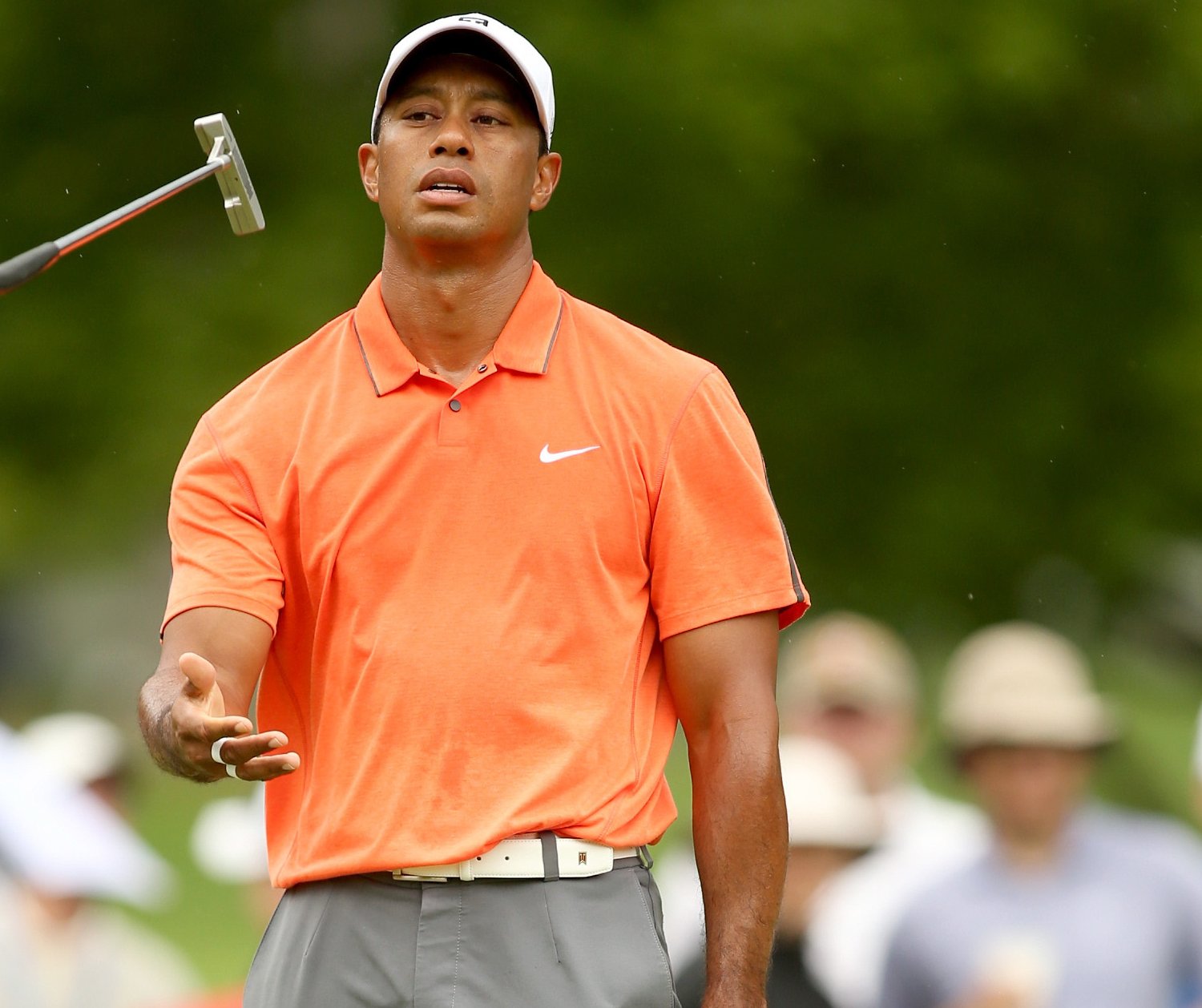 Tiger Woods at Greenbrier Classic 2015: Saturday Leaderboard Score, Reaction ...